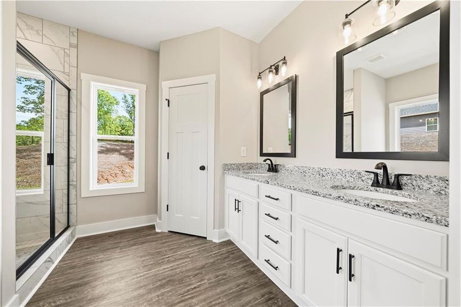 Furnished interior view inside a new home in Benson Estates, Dallas (Image 5).
