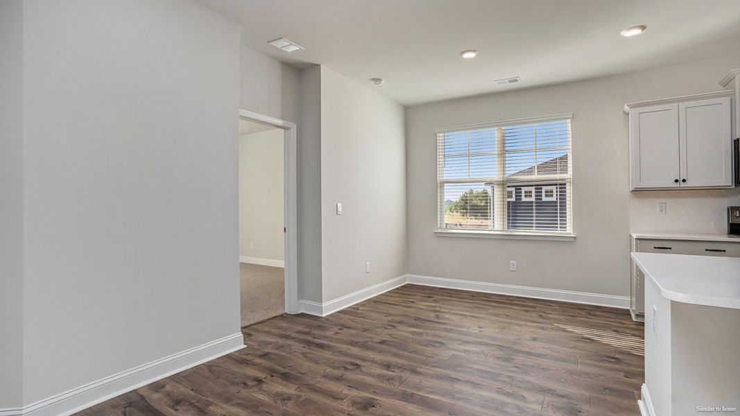 Representative unfurnished interior of a home built from the Delmont by D.R. Horton in Merchant Point, Jacksonville (Image 15).