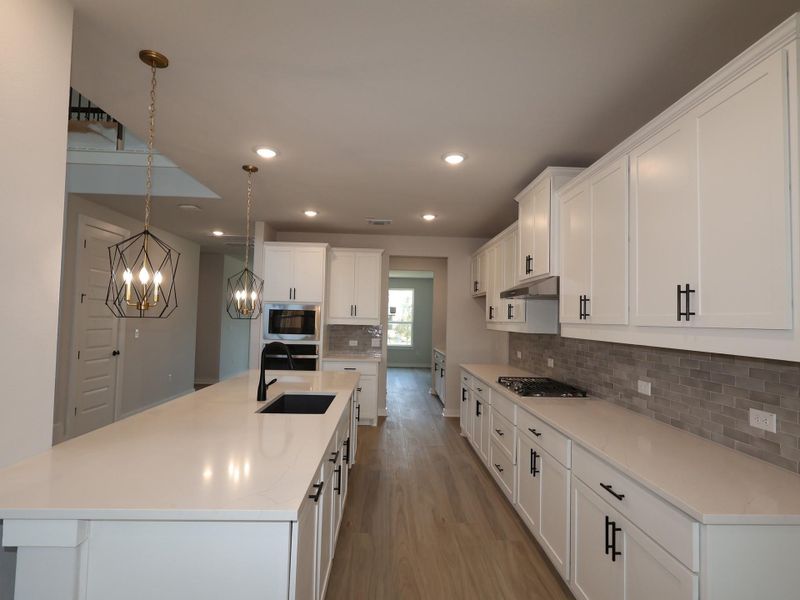 Furnished interior view inside a new home in Edgewood, Leander (Image 7).