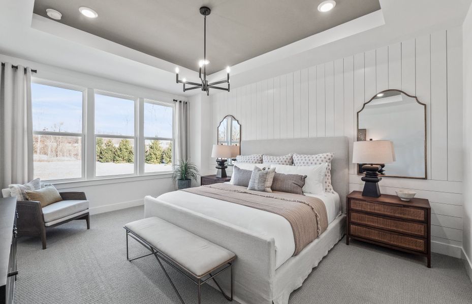Representative furnished interior of a home built from the Bedrock by Pulte Homes in The Retreat at Carolina Ridge, Harrisburg (Image 55).