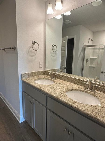Furnished interior view inside a new home in Ridgeway Landing, Crestview (Image 6).