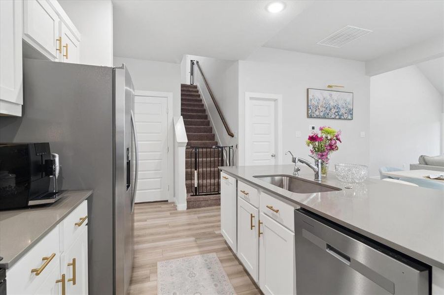 Furnished interior view inside a new home in Devonshire, Forney (Image 12).