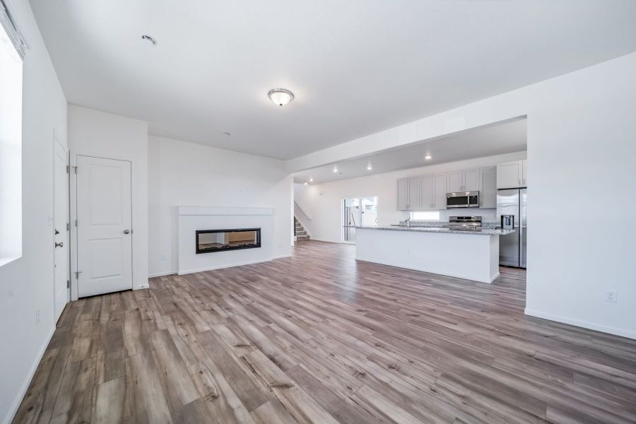 Spacious, unfurnished interior of a new home in Green Valley Ranch, Aurora (Image 16). Spacious, unfurnished interior of a new home in Green Valley Ranch, Aurora (Image 16).