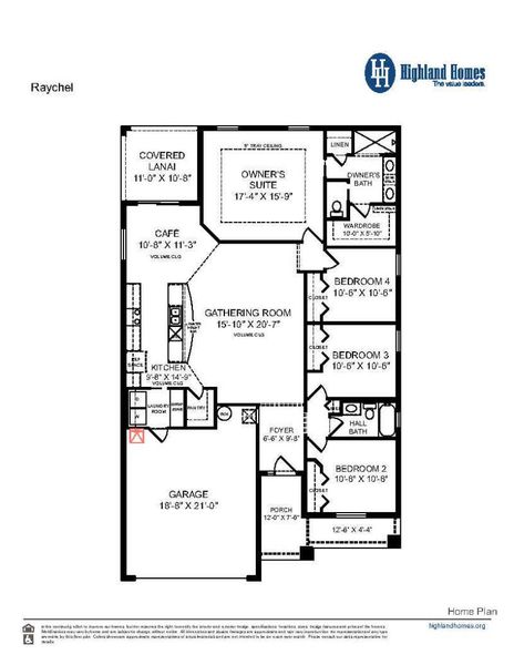 Raychel - Home Layout