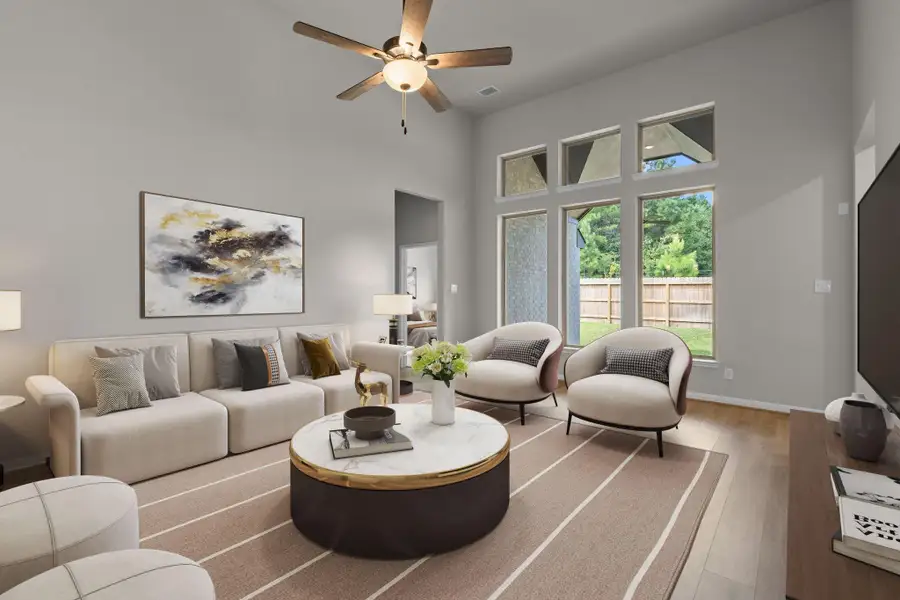 Furnished interior view inside a new home in Escondido, Magnolia (Image 3).