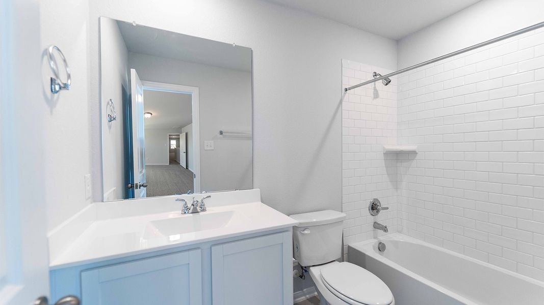 Furnished interior view inside a new home in Briarwood, Elgin (Image 10).