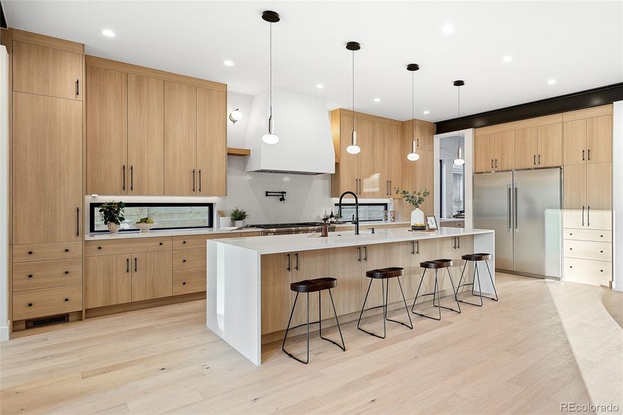 Furnished interior view inside a new home in , Denver (Image 47).