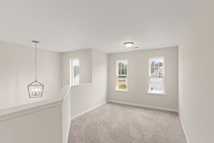Spacious, unfurnished interior of a new home in Camden Crossing, Savannah (Image 26).