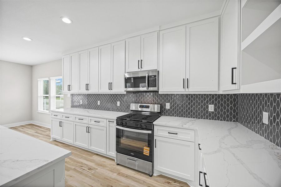 Furnished interior view inside a new home in , Houston (Image 7).