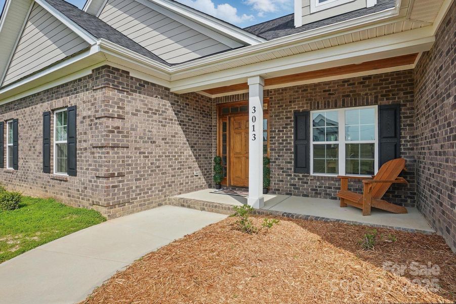Exterior details and patio area of a home in , Monroe (Image 23).
