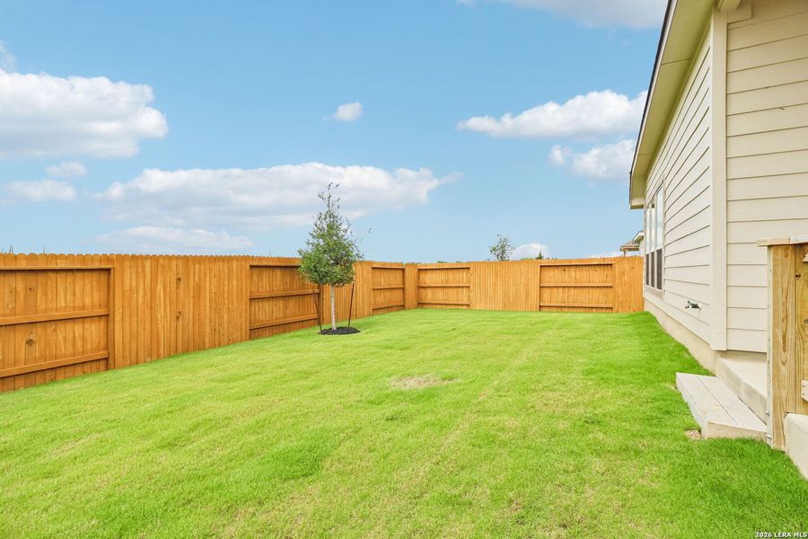 Exterior details and patio area of a home in Stream Waters, Seguin (Image 27). Exterior details and patio area of a home in Stream Waters, Seguin (Image 27).