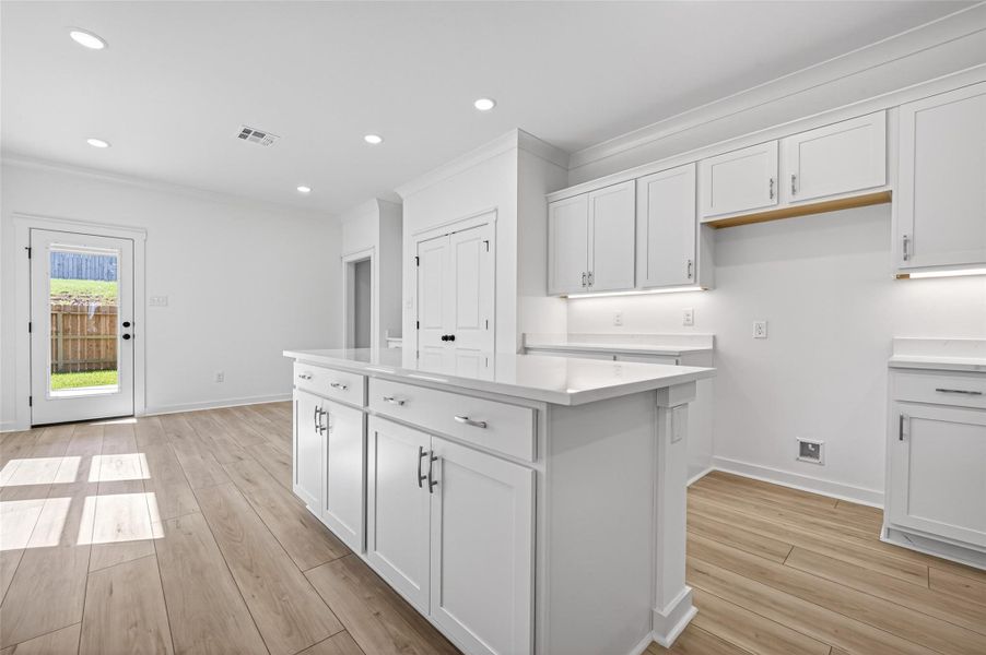 Furnished interior view inside a new home in Mostyn Springs, Magnolia (Image 5).