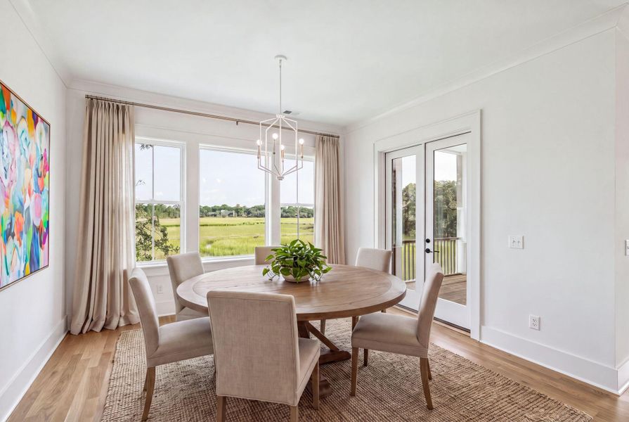Furnished interior view inside a new home in , Mount Pleasant (Image 18).