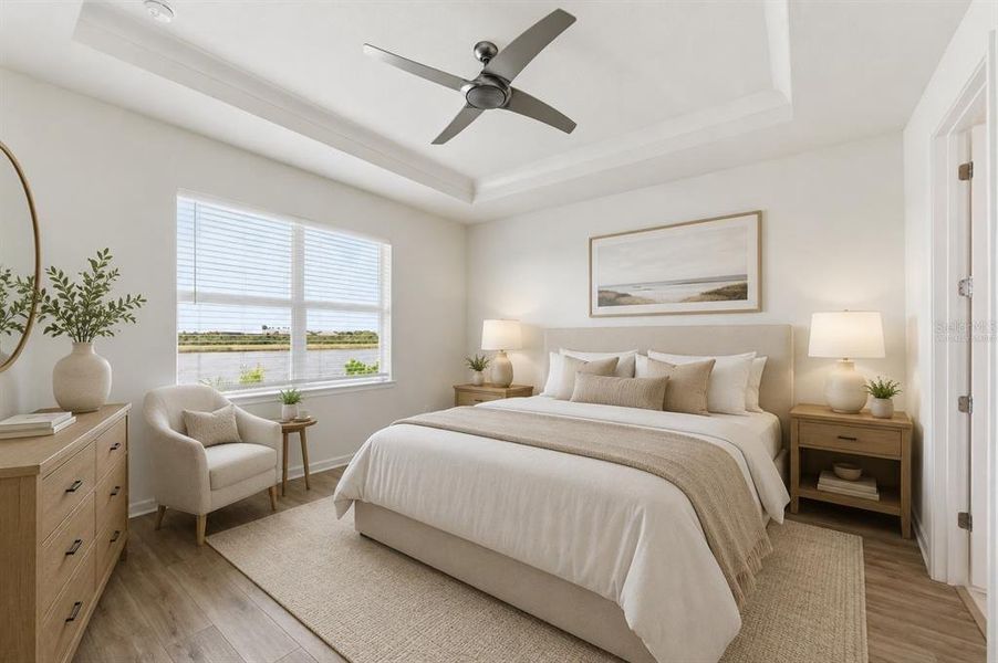 Furnished interior view inside a new home in , Venice (Image 13).