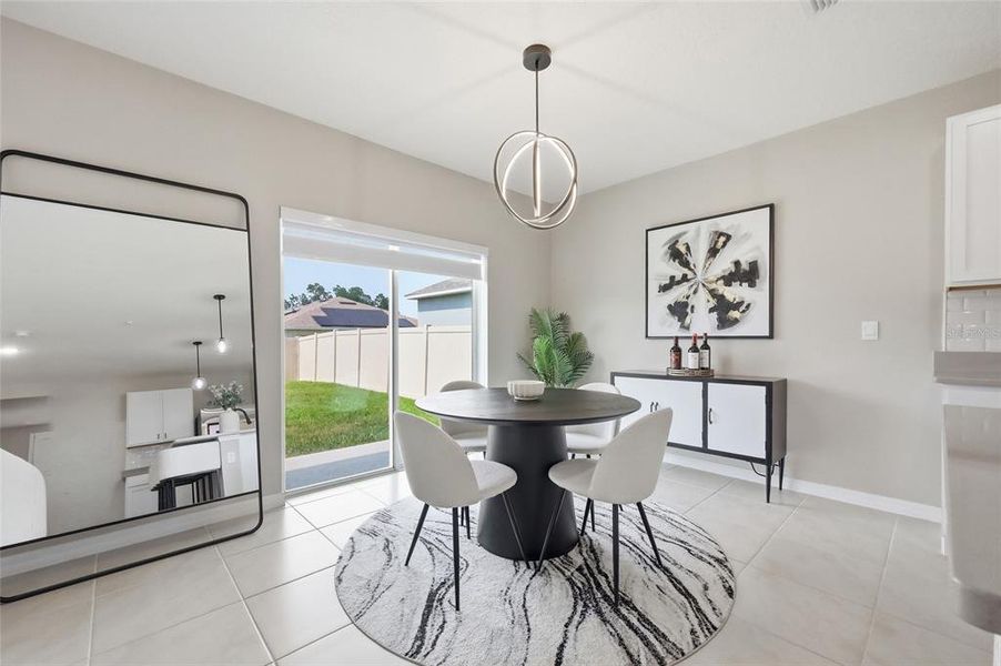 Furnished interior view inside a new home in Edgemont at Serenoa, Clermont (Image 17).