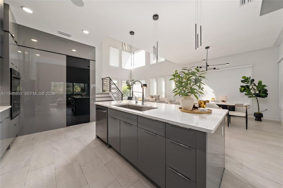 Furnished interior view inside a new home in , Davenport (Image 15).