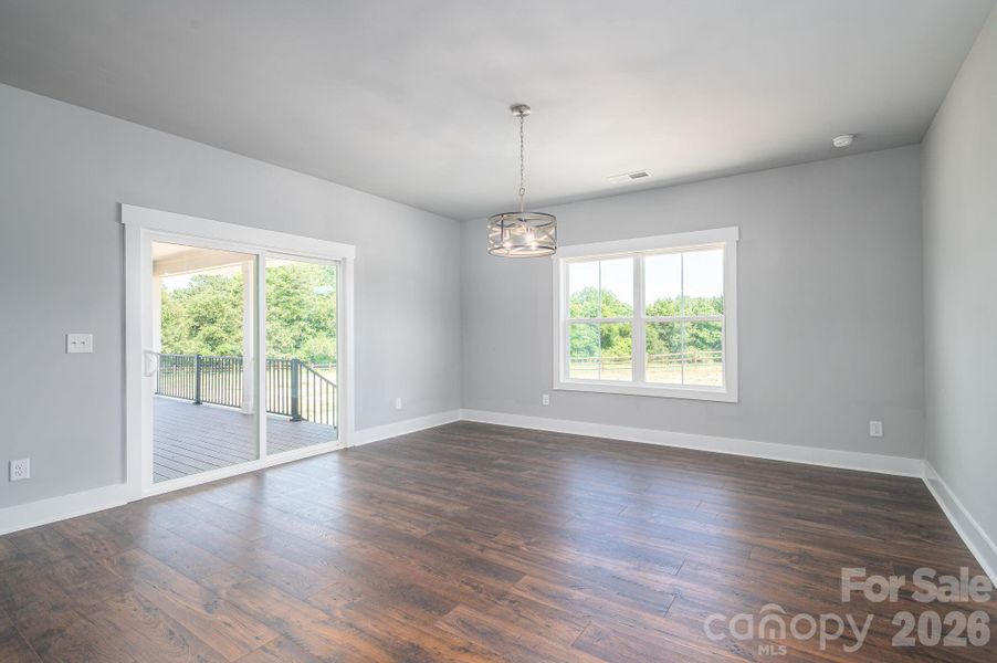 Spacious, unfurnished interior of a new home in , Maiden (Image 12).