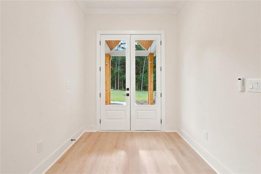 Spacious, unfurnished interior of a new home in , White (Image 26). Spacious, unfurnished interior of a new home in , White (Image 26).
