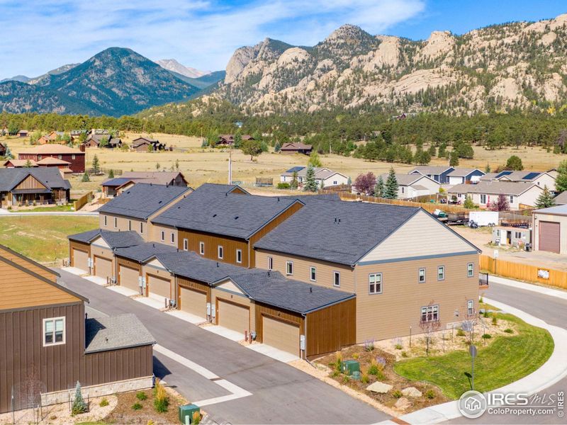 Lumpy ridge to the north.