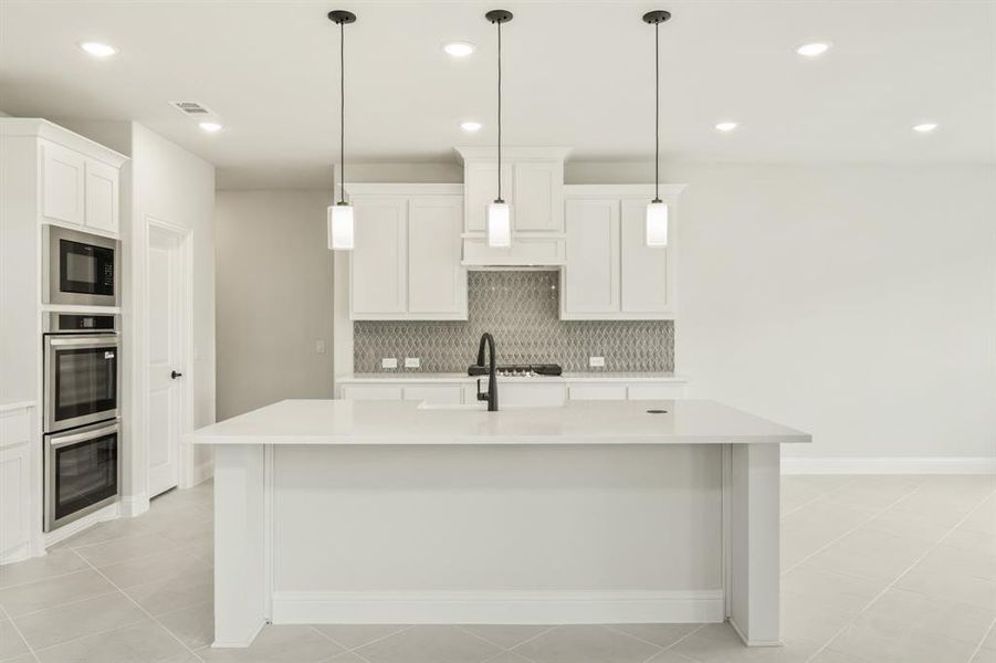 Furnished interior view inside a new home in The Oaks, Red Oak (Image 17).