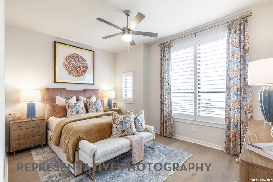 Furnished interior view inside a new home in Esperanza, Boerne (Image 16).