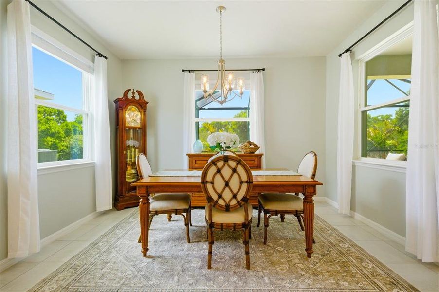 Furnished interior view inside a new home in Solera at Lakewood Ranch, Bradenton (Image 11).