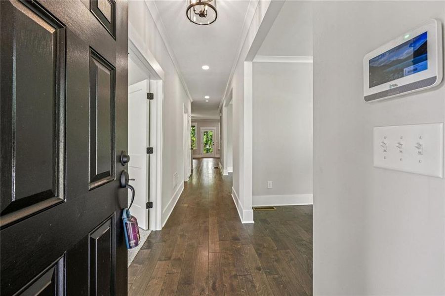 Furnished interior view inside a new home in , Atlanta (Image 14).