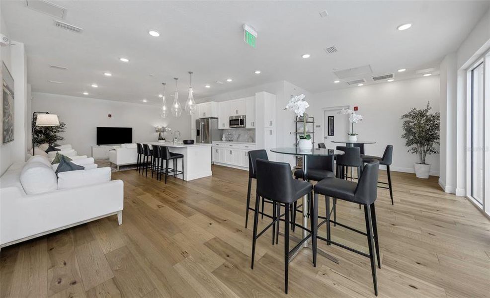 Furnished interior view inside a new home in Castille Urbana, St. Petersburg (Image 13).