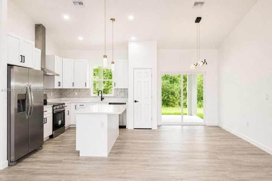 Furnished interior view inside a new home in , Sebring (Image 6).