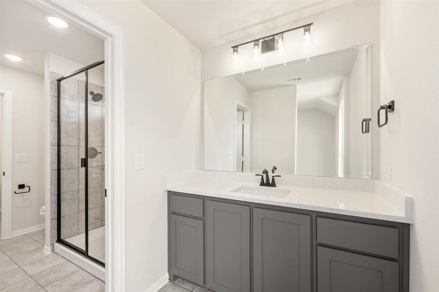 Furnished interior view inside a new home in Creekview Meadows, Pilot Point (Image 14). Furnished interior view inside a new home in Creekview Meadows, Pilot Point (Image 14).