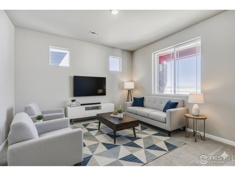 Furnished interior view inside a new home in Trevenna, Windsor (Image 8).