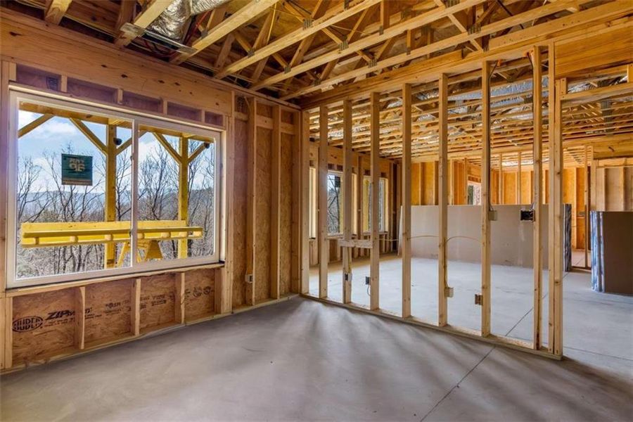 In-progress construction of a new home in , Ellijay, GA (Image 24).