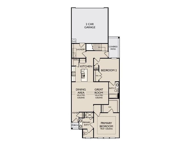 2D floor plan layout of this home in Cane Ridge Townhomes, Antioch, TN (Image 1). 2D floor plan layout of this home in Cane Ridge Townhomes, Antioch, TN (Image 1).