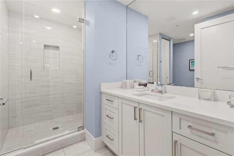 Furnished interior view inside a new home in , Sarasota (Image 8).