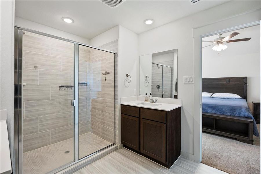 Furnished interior view inside a new home in , Forney (Image 11). Furnished interior view inside a new home in , Forney (Image 11).