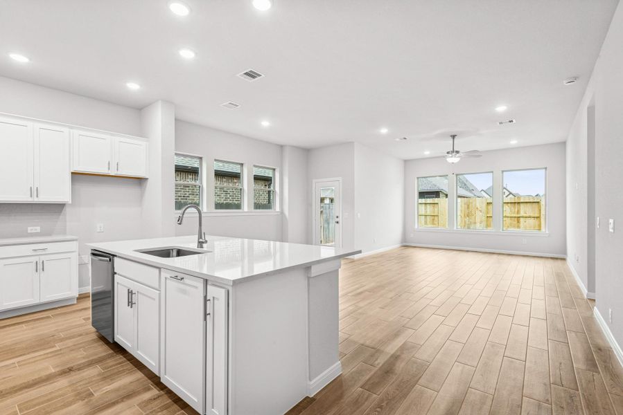 Furnished interior view inside a new home in Escondido 45’ Homesites, Magnolia (Image 6).