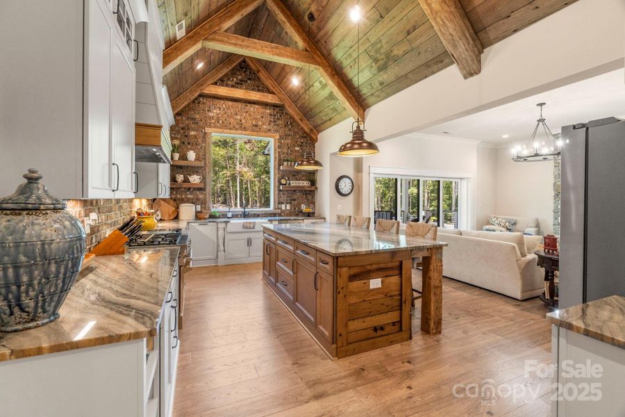 Furnished interior view inside a new home in , Clover (Image 28).