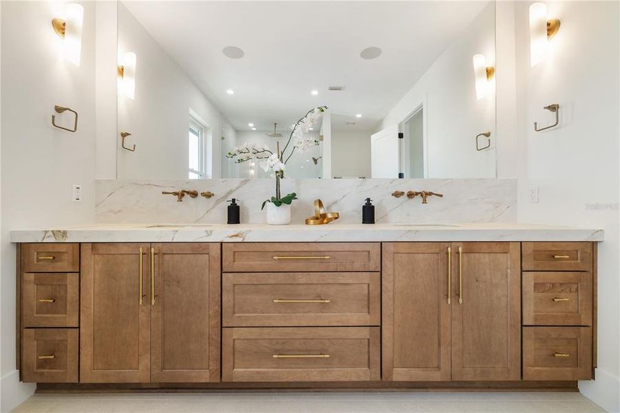 Furnished interior view inside a new home in , Tampa (Image 34).