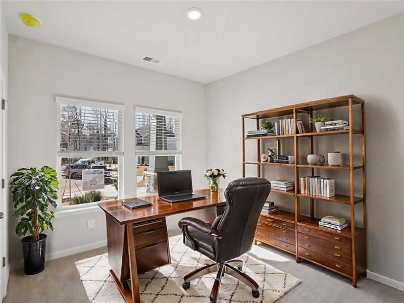 Furnished interior view inside a new home in River Pointe, Monroe (Image 6).