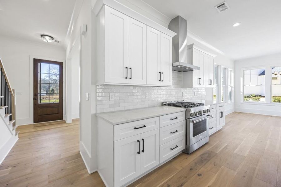 Furnished interior view inside a new home in , Madison (Image 18).