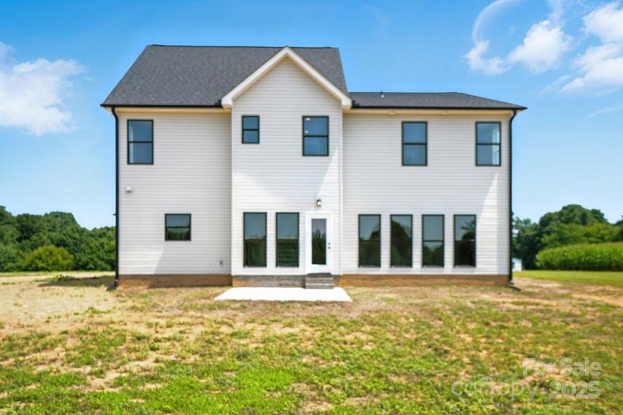 Exterior details and patio area of a home in , Marshville (Image 19).