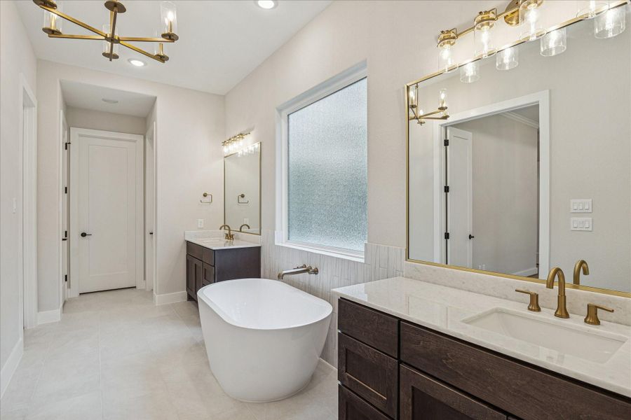 Furnished interior view inside a new home in , Huntsville (Image 10).