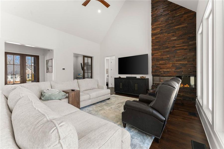 Furnished interior view inside a new home in , Cleveland (Image 53).