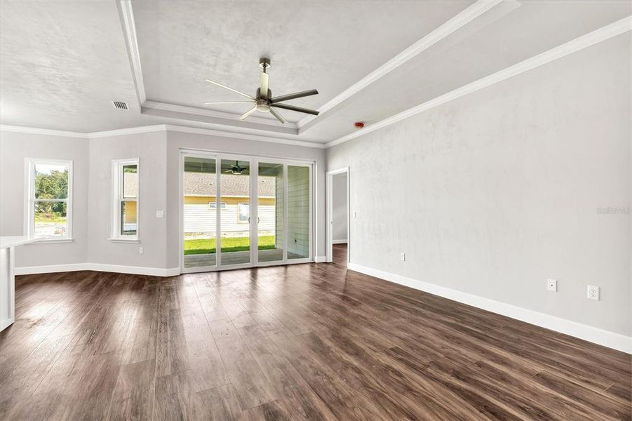 Spacious, unfurnished interior of a new home in Grand Oaks, Gainesville (Image 52).