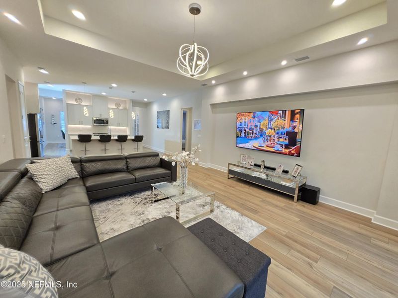 Furnished interior view inside a new home in Sandy Creek, St. Augustine (Image 9).