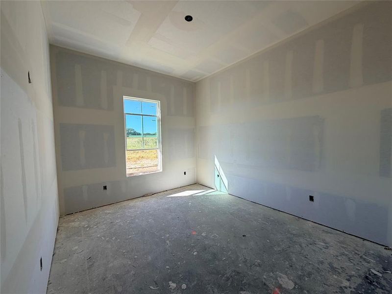 In-progress construction of a new home in Oak Water Ranch, Granbury, TX (Image 25). In-progress construction of a new home in Oak Water Ranch, Granbury, TX (Image 25).