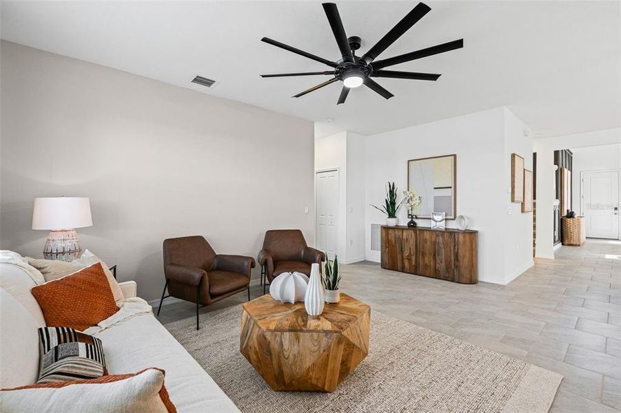 Furnished interior view inside a new home in Rye Ranch: Executive Homes, Parrish (Image 9).