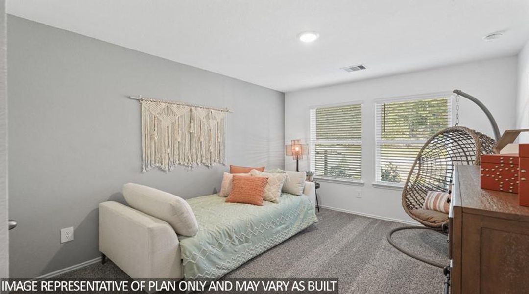 Furnished interior view inside a new home in Williams Reserve East, Conroe (Image 13). Furnished interior view inside a new home in Williams Reserve East, Conroe (Image 13).