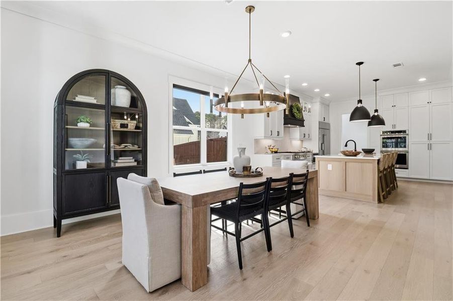 Furnished interior view inside a new home in , Woodstock (Image 43).