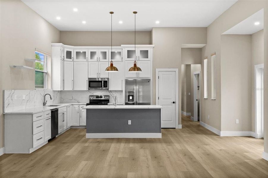 Furnished interior view inside a new home in , Sarasota (Image 4). Furnished interior view inside a new home in , Sarasota (Image 4).